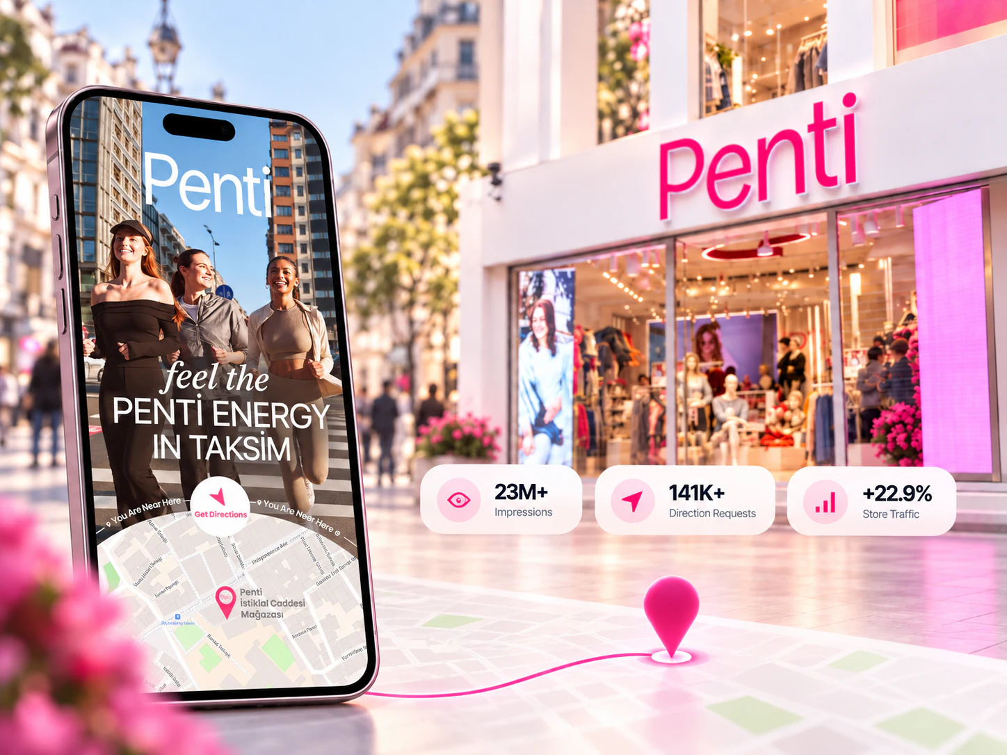Penti Taksim store campaign